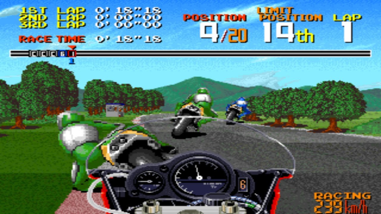 WGP - Real Racing Feeling (World Grand Prix)  - Arcade -  Machine ID 1 - Full Gameplay