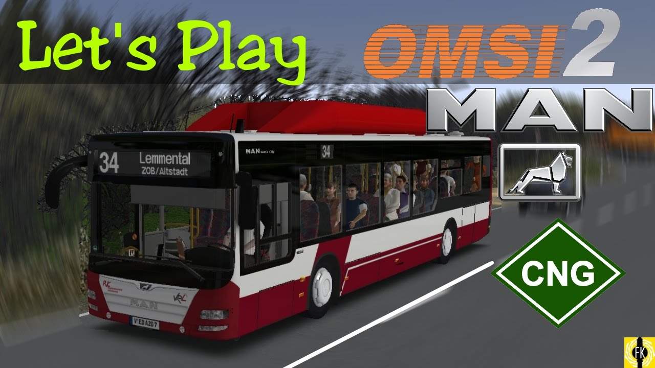 OMSI 2 [60 FPS] - MAN Lion's City Ü CNG in Lemmental - Let's Play Omsi 2 [#321]