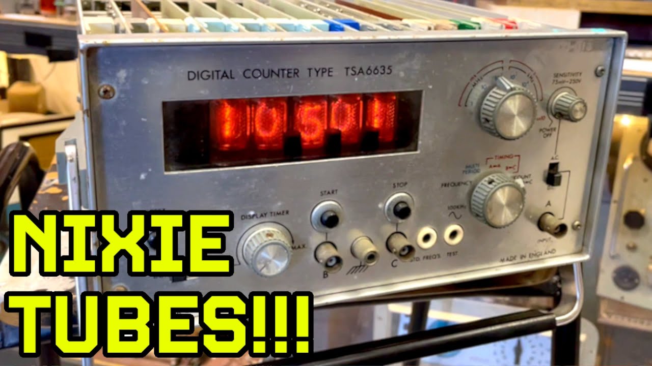 Retro Number Display! Inside a Nixie Tube Counter - Explained + Demo