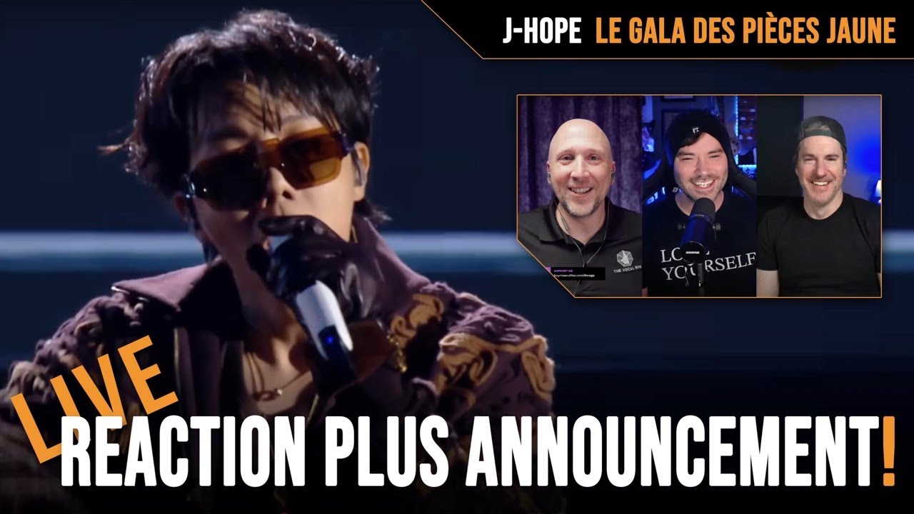 LIVE REACTION to j-Hope's Le Gala des Pièces Jaunes 2025 Performance w/ guest John Reaves!