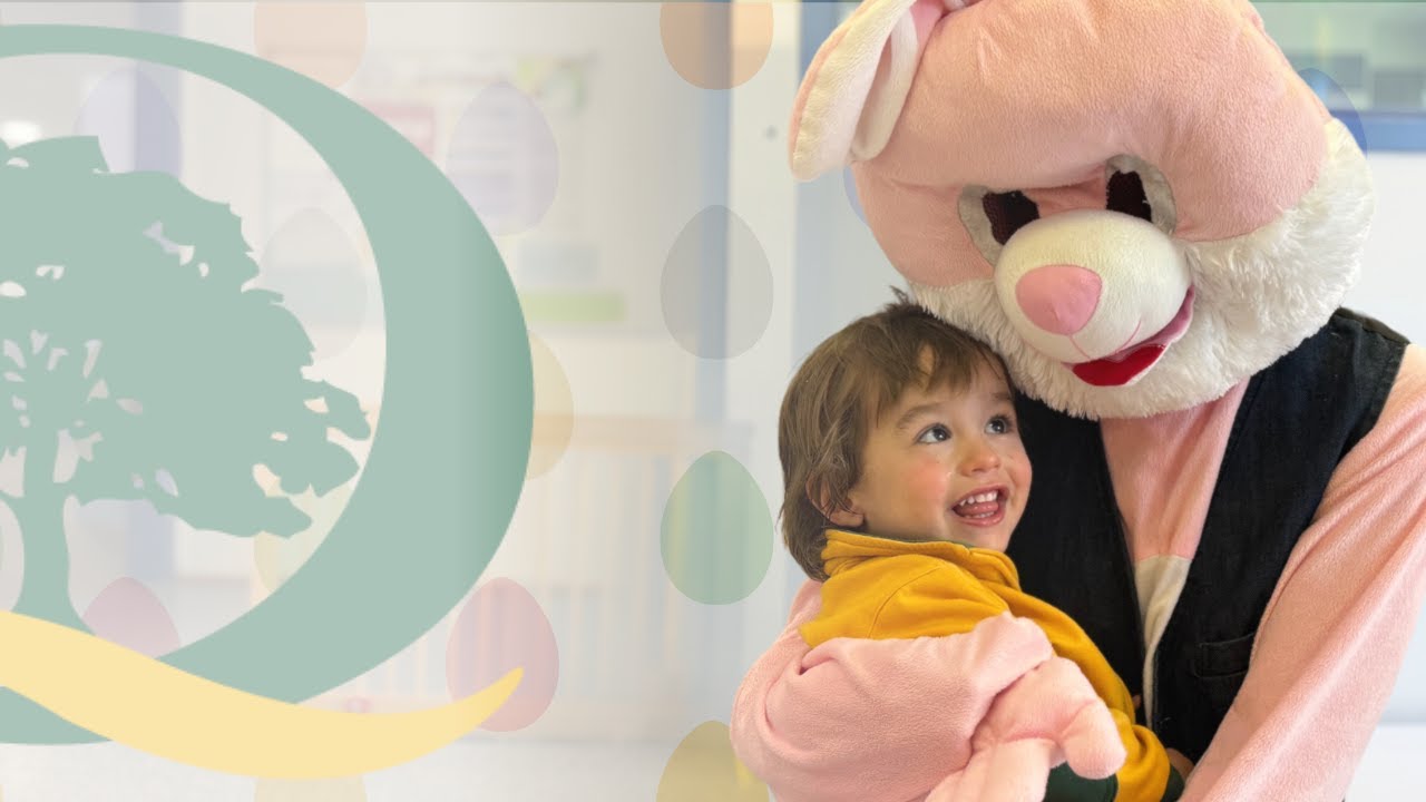 El emocionante paseo de Easter Bunny. Colegio Quercus