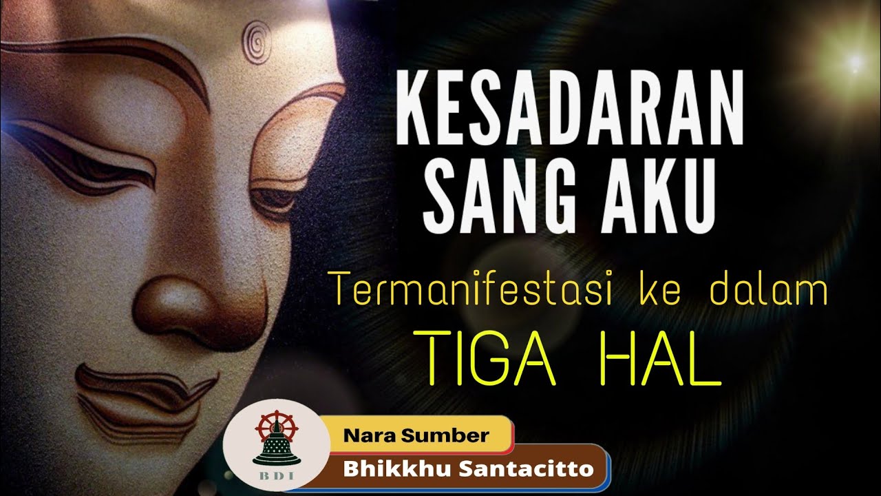 Manifestasi Kesadaran Sang Aku I Bhante Santacitto #agamabuddha #tipitaka