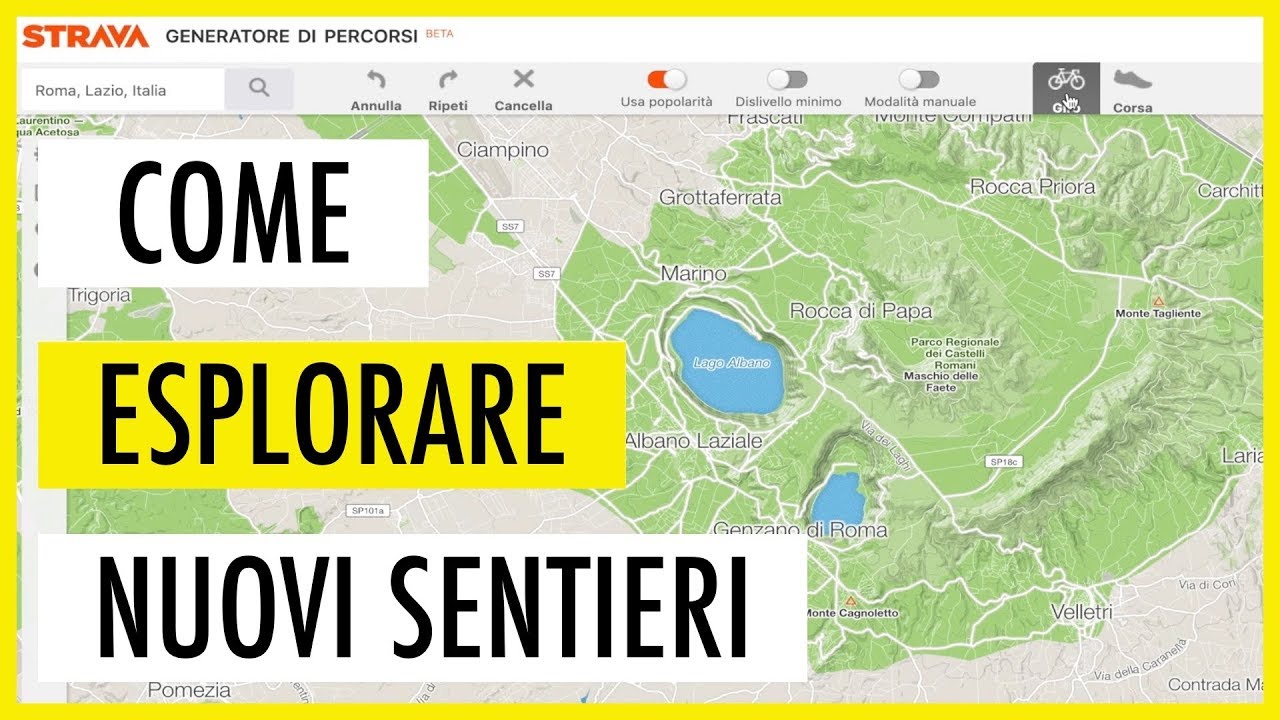 Come Creare un percorso con STRAVA - Nuovi sentieri Trail Running
