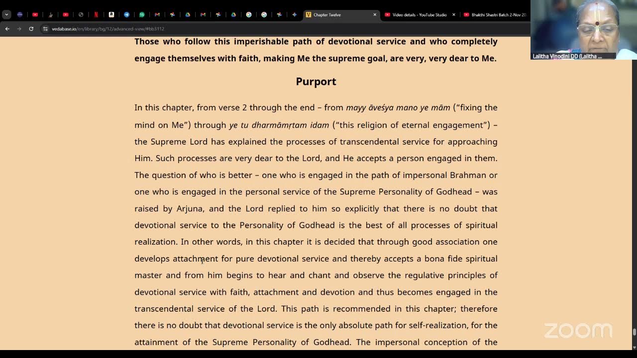 Bhakthi Shastri Batch 2-Nov 2025-Chapter 12C (04.03.2026)