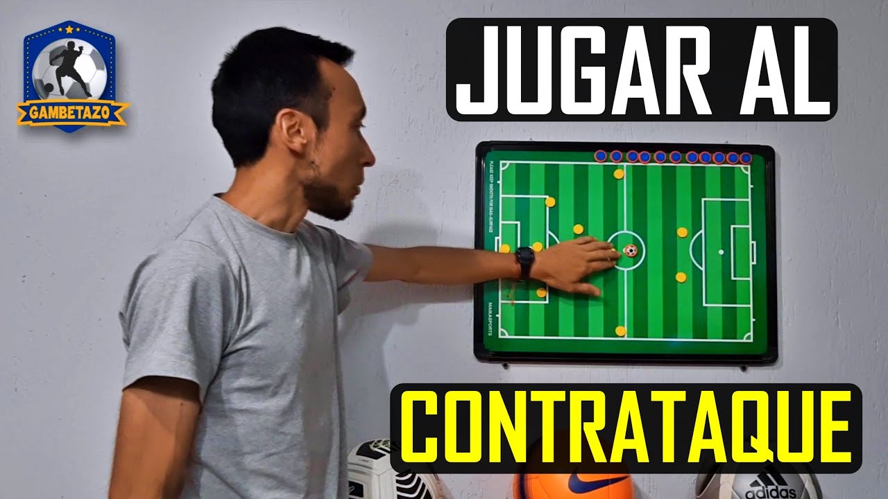 ️⚽️ Cómo Jugar al CONTRATAQUE En el FUTBOL | Contragolpe o a la Contra | Táctica de Fútbol