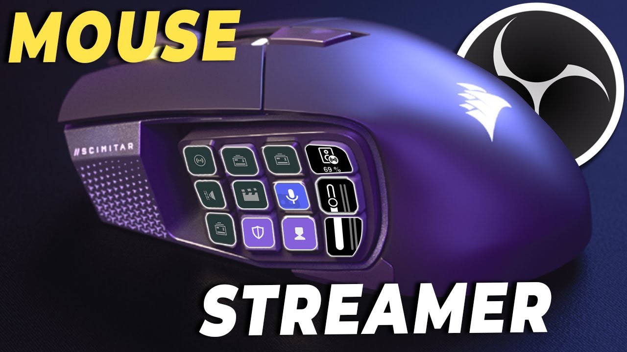 Este es el primer Mouse Para Streamers! - Scimitar Elite Wireless SE