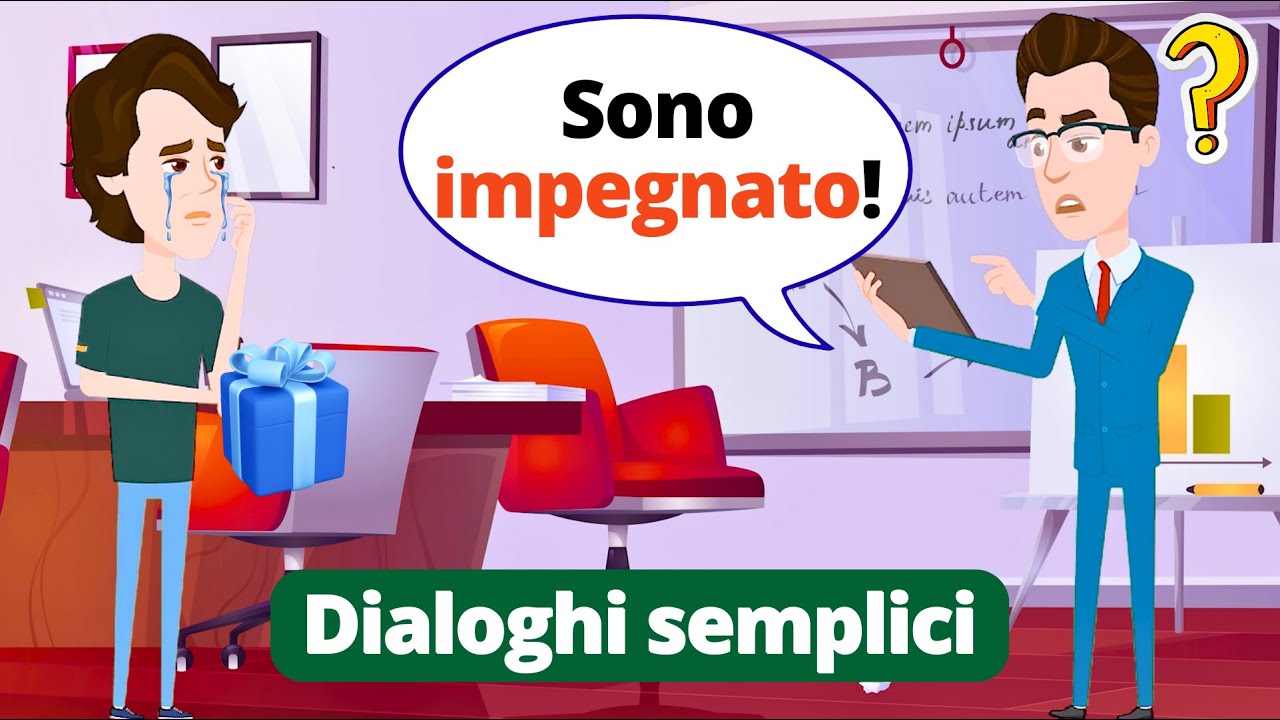 IMPARA L'ITALIANO: Vita quotidiana | Conversazione in Italiano - LEARN ITALIAN