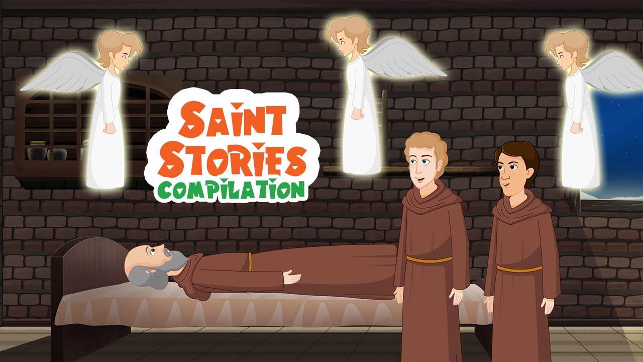 Story of Saint David of Wales & more | One hour+ Compilation Video | #storiesofsaints