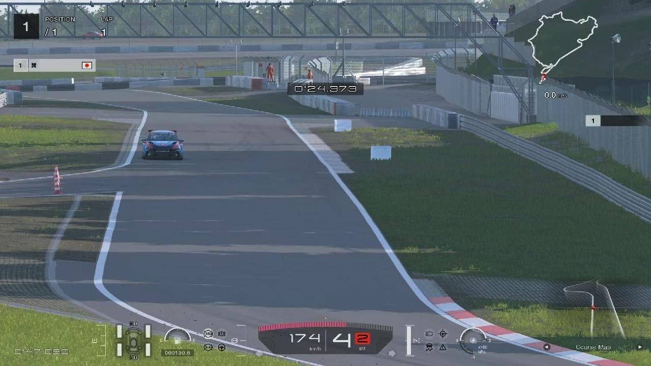 グランツーリスモ 7  オンラインタイムトライアル ニュルブルクリンク 24h エラントラ TC '24
