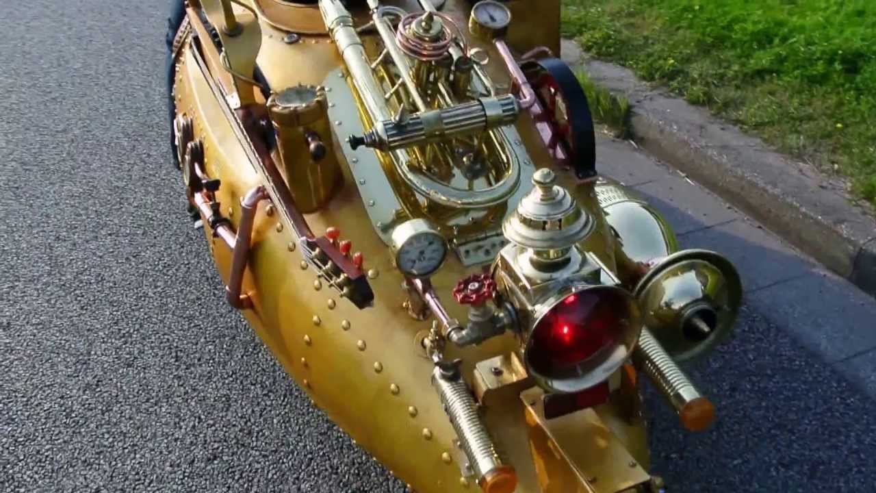 steampunk scooter awesome motorcycle
