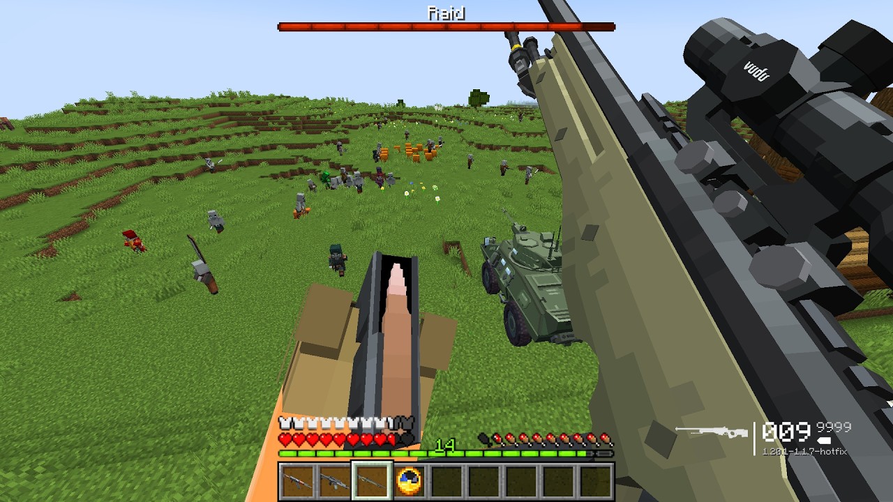 Pillagers Raid My Most Advanced Modern Base | Minecraft Modern Warfare