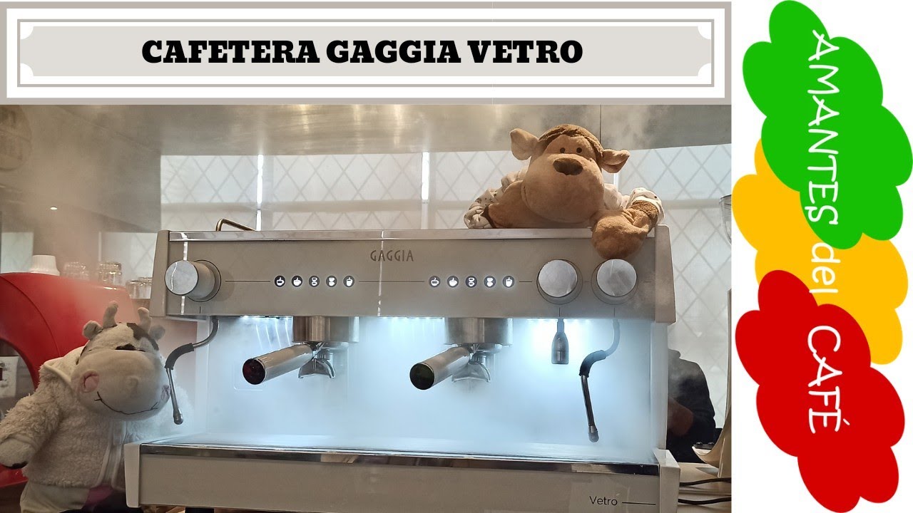 Cafetera Gaggia Vetro