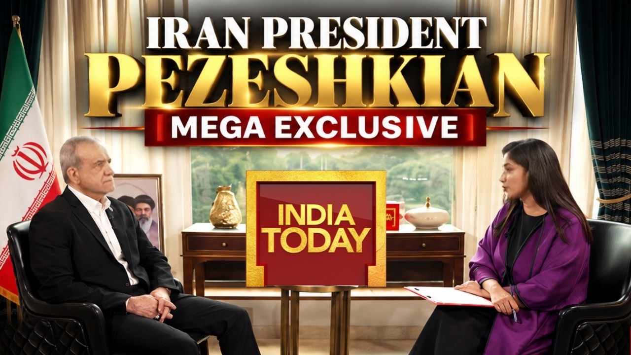 Iran President Pezeshkian Exclusive Interview | Trump, Hormuz, India Ties, Mojtaba Khamenei & BRICS