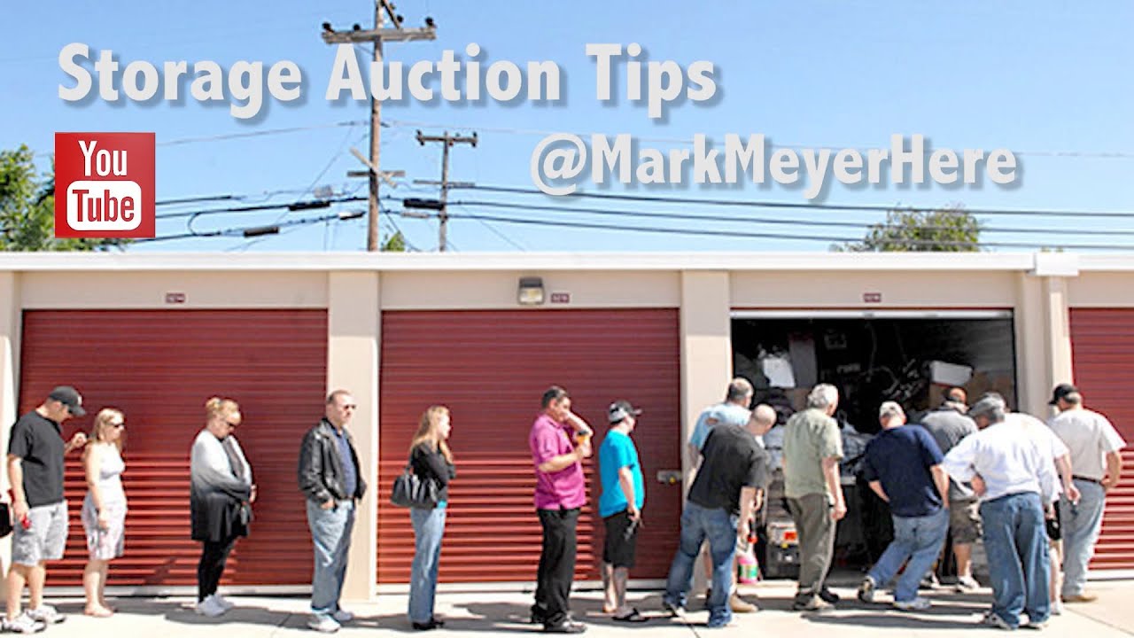 Storage Auctions Tips from the Pro
