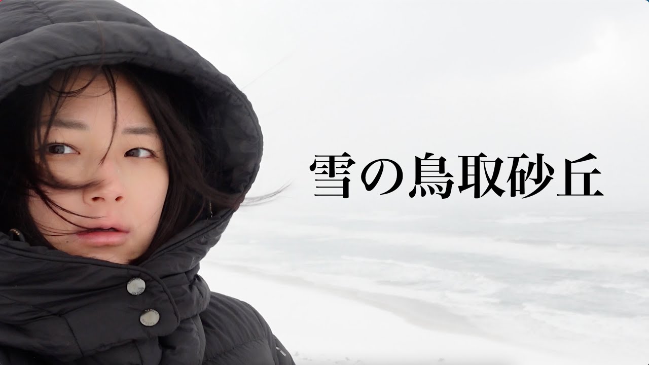 大雪の鳥取を横断してきました【鳥取砂丘・米子・境港】