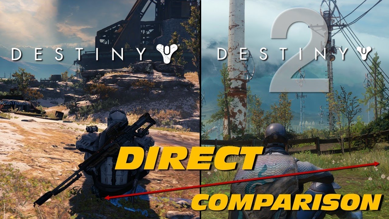Destiny vs Destiny 2 | Direct Comparison