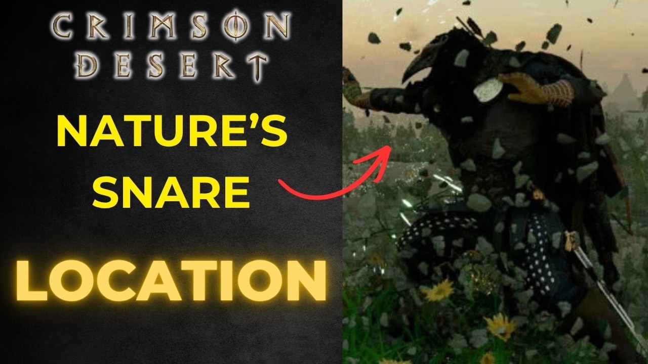 Where To Get Nature's Snare Skill - Crimson Desert