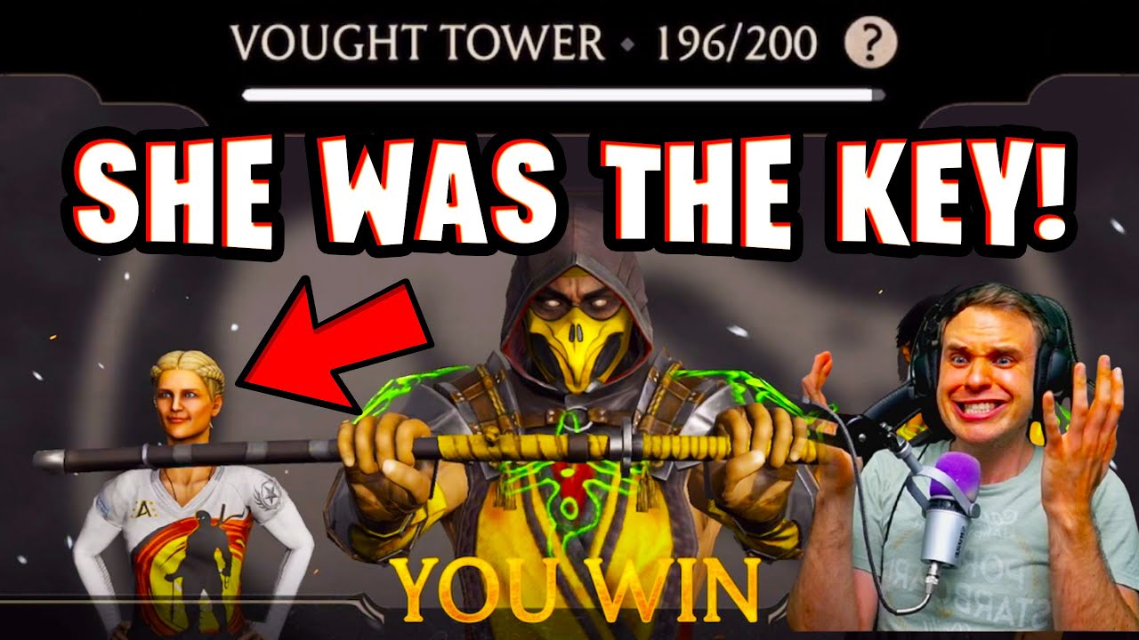 Battle 196 in Vought Tower was INSANE in MK Mobile! Simple Trick on How to Beat It!