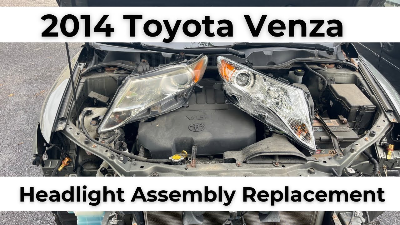 Замена фары Toyota Venza 2009-2015 гг.