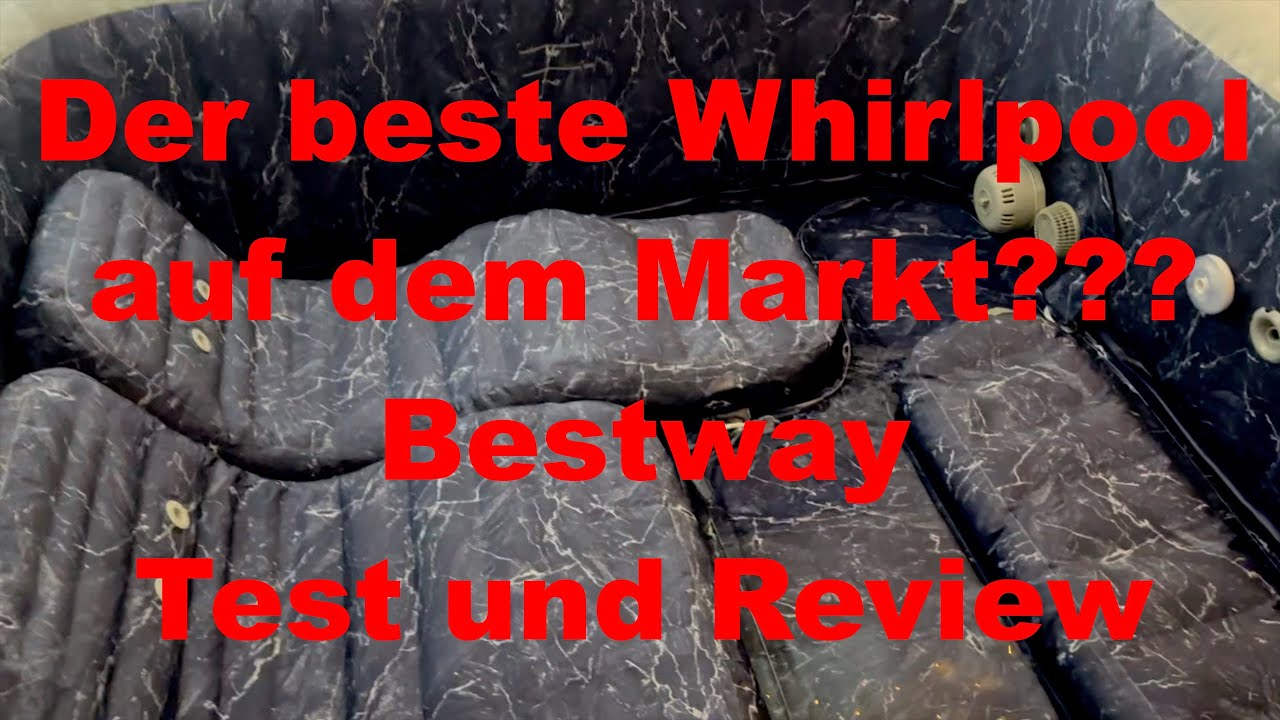 Bestway LAY-Z-SPA l San Francisco HydroJet Pro | Review | Test | Aufblasbarer Whirlpool | Deutsch