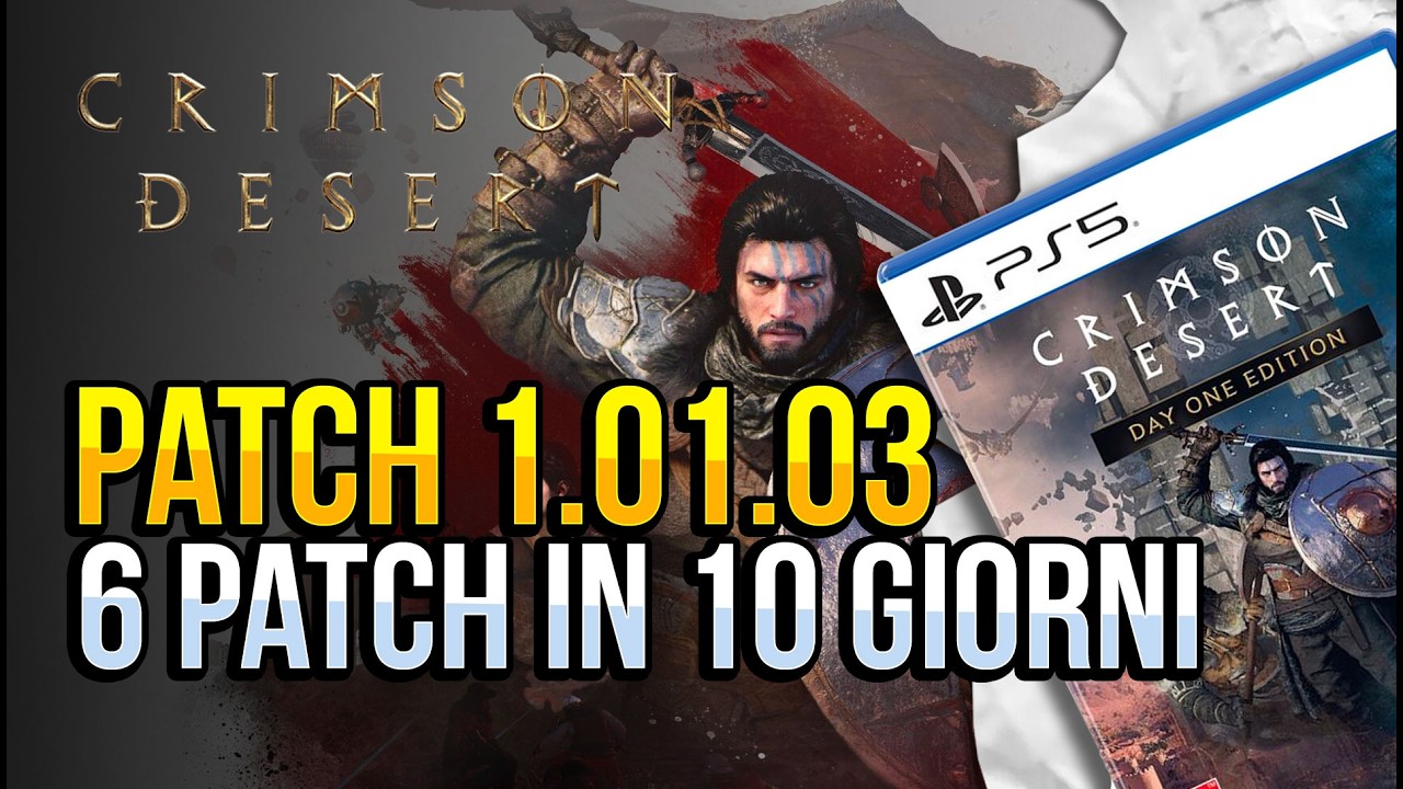CRIMSON DESERT Patch 1.01.03 BOSS che si BLOCCANO 🚨 ANCORA?