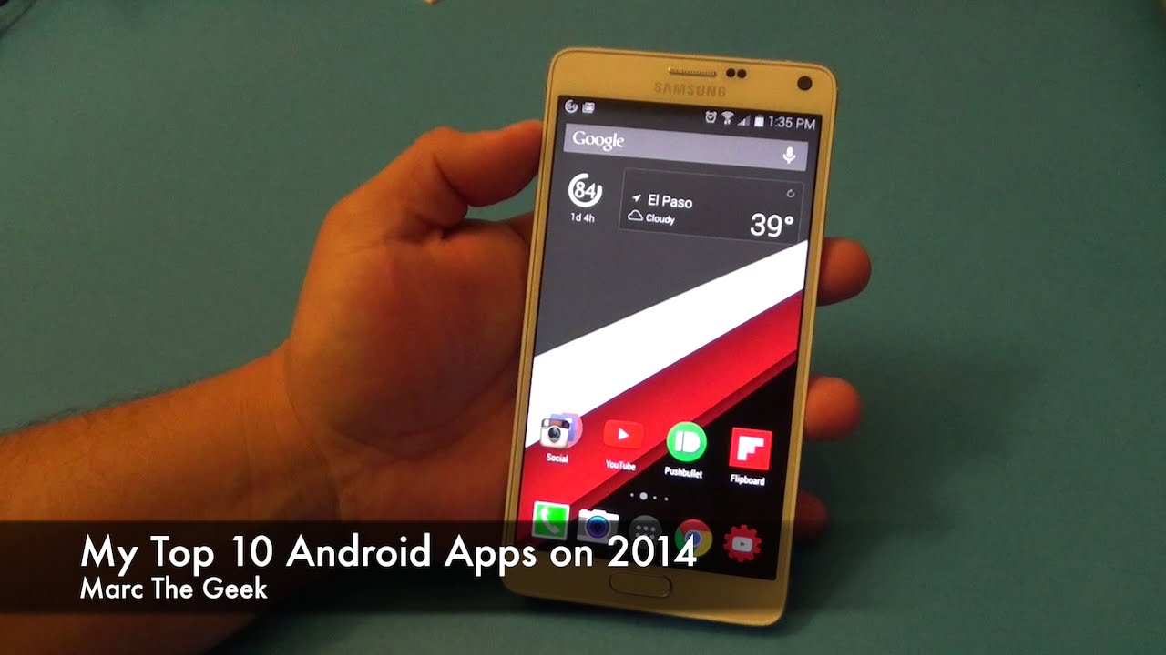 My Top 10 Android Apps on 2014