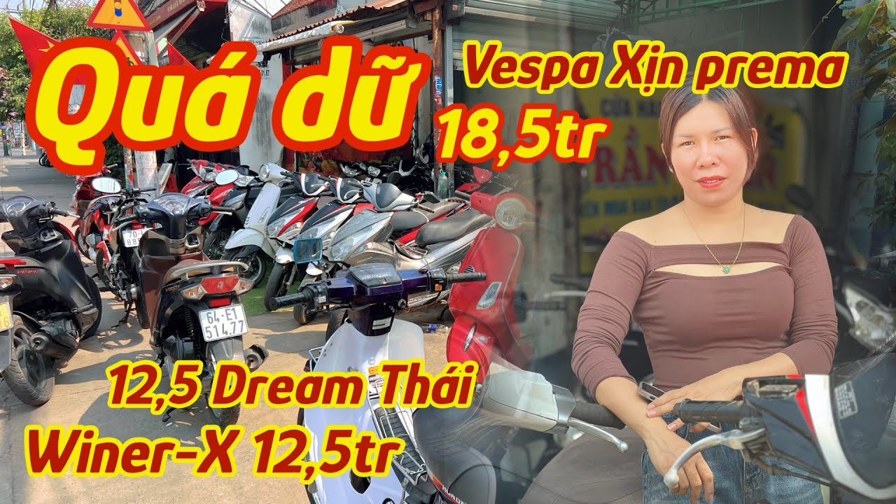 Quá rẻ chốt lẹ Winner-X Dream Thái 12,5triệu Vespa Xịn xe tầm trung từ dưới 5triệu ở Trần Tuyên