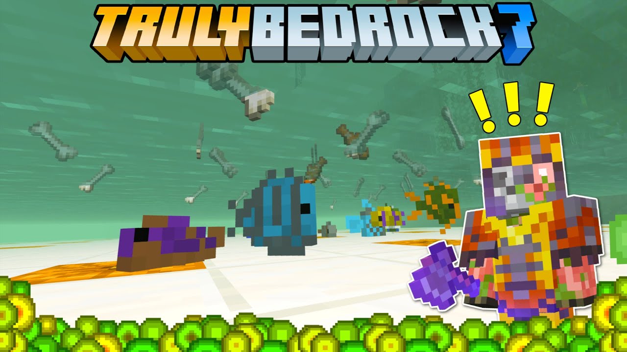 Fish Farms Are OVERPOWERED! Truly Bedrock S7! Episode 6! Minecraft Survival Let's Play