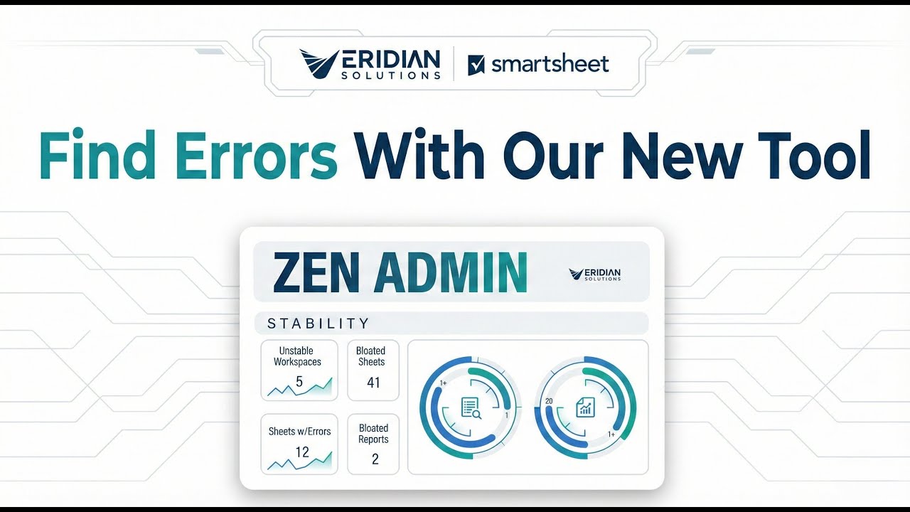 🛑 Прекратите искать ошибки в Smartsheet вручную! 🛑