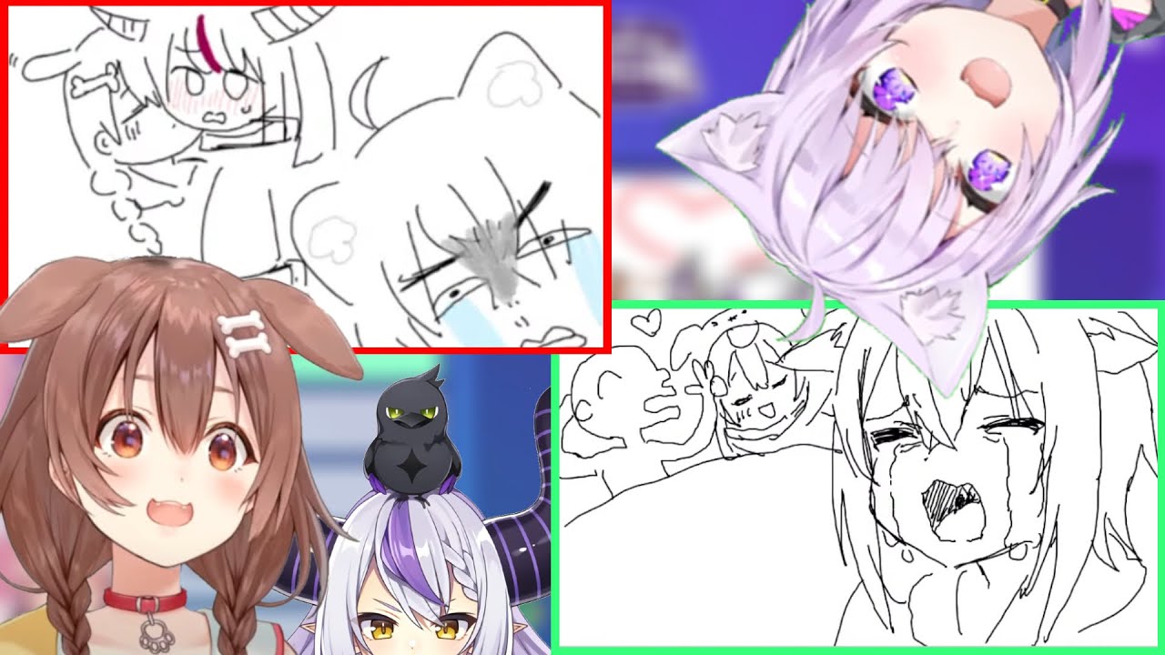 When Okayu Gets NTR'ed By Laplus and Koronesuki [OkaKoro?/Hololive]