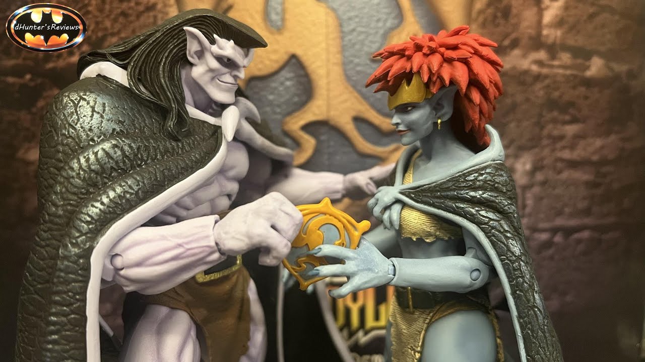 NECA Gargoyles Goliath & Demona Vows 2 Pack Phoenix Gate Action Figure Review & Comparison