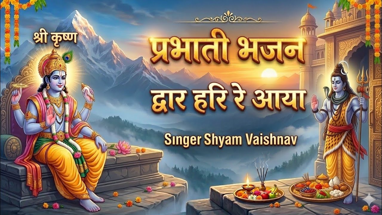 द्वार हरि रे आया !! Dwar Hari Re Aaya !! राजस्थानी प्रभाती भजन !! shyam vaishnav