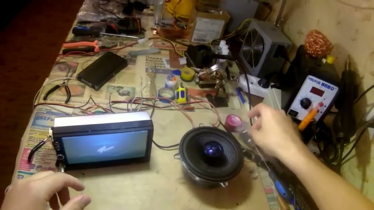 Усилитель Pioneer PAL007 - в китайскую магнитолу