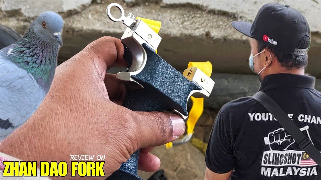BERBURU BURUNG MENGUNAKAN KETAPEL-LASTIK | REVIEW FORK ZHAN DAO DARI SELLER LIM KOK WAY- 013-2529991