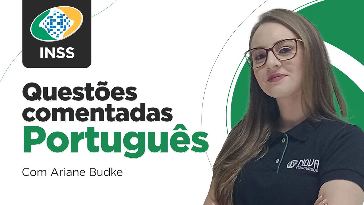 Concurso INSS 2023 Quest&otilde;es Comentadas - Portugu&ecirc;s