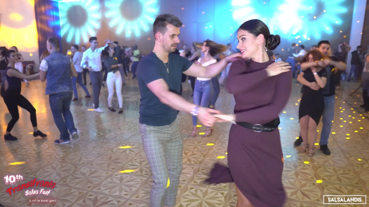Stefan & Andrada Nistorica dancing Salsa @ 10th Transilvania Salsa Festival 2019