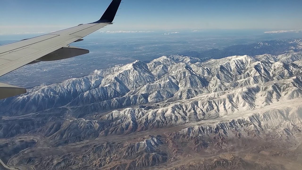 Landing in Palm Springs (PSP) 30 January 2021