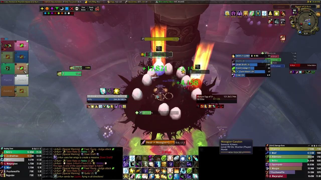 WoW MoP Classic - Ji-Kun - 10M Heroic - Holy Priest PoV