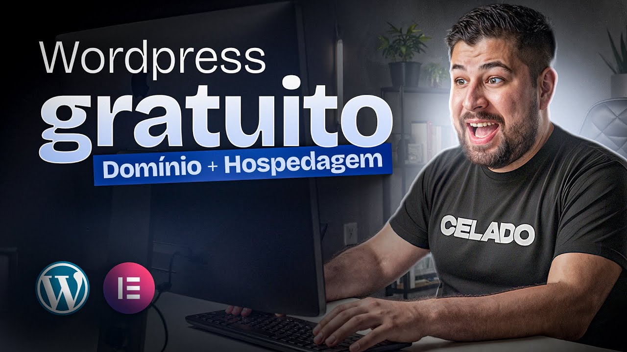 ATUALIZADO: Pratique WORDPRESS e ELEMENTOR 100% gr&aacute;tis (Dom&iacute;nio e hospedagem &agrave; custo ZERO)