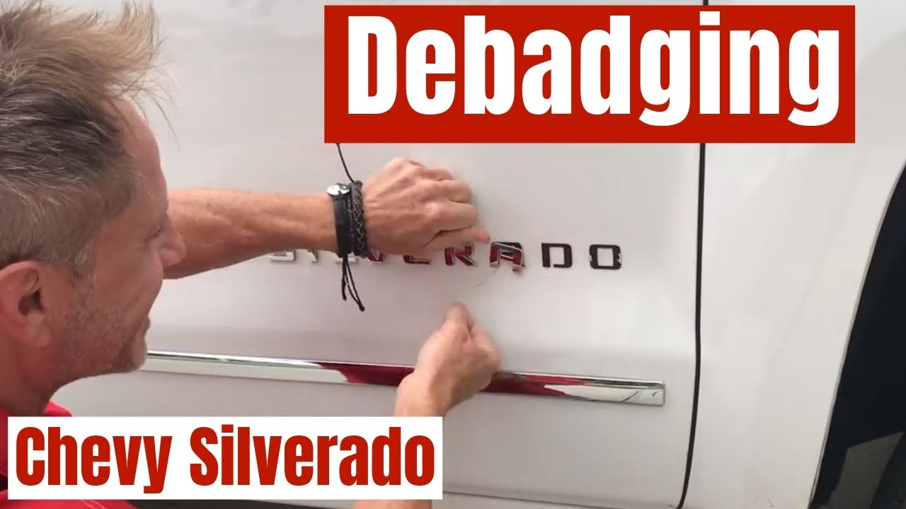 Truck Debadging: Chevy Silverado