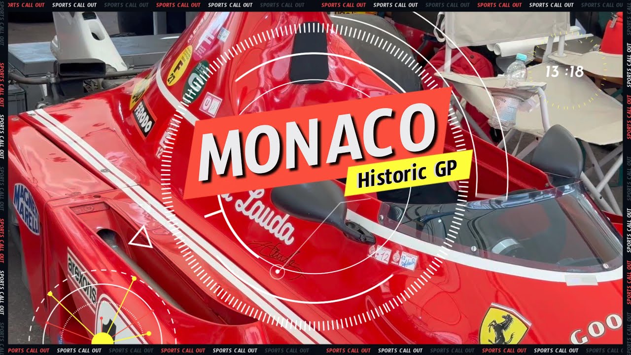 Monaco 14e Historic GP - touring paddock !