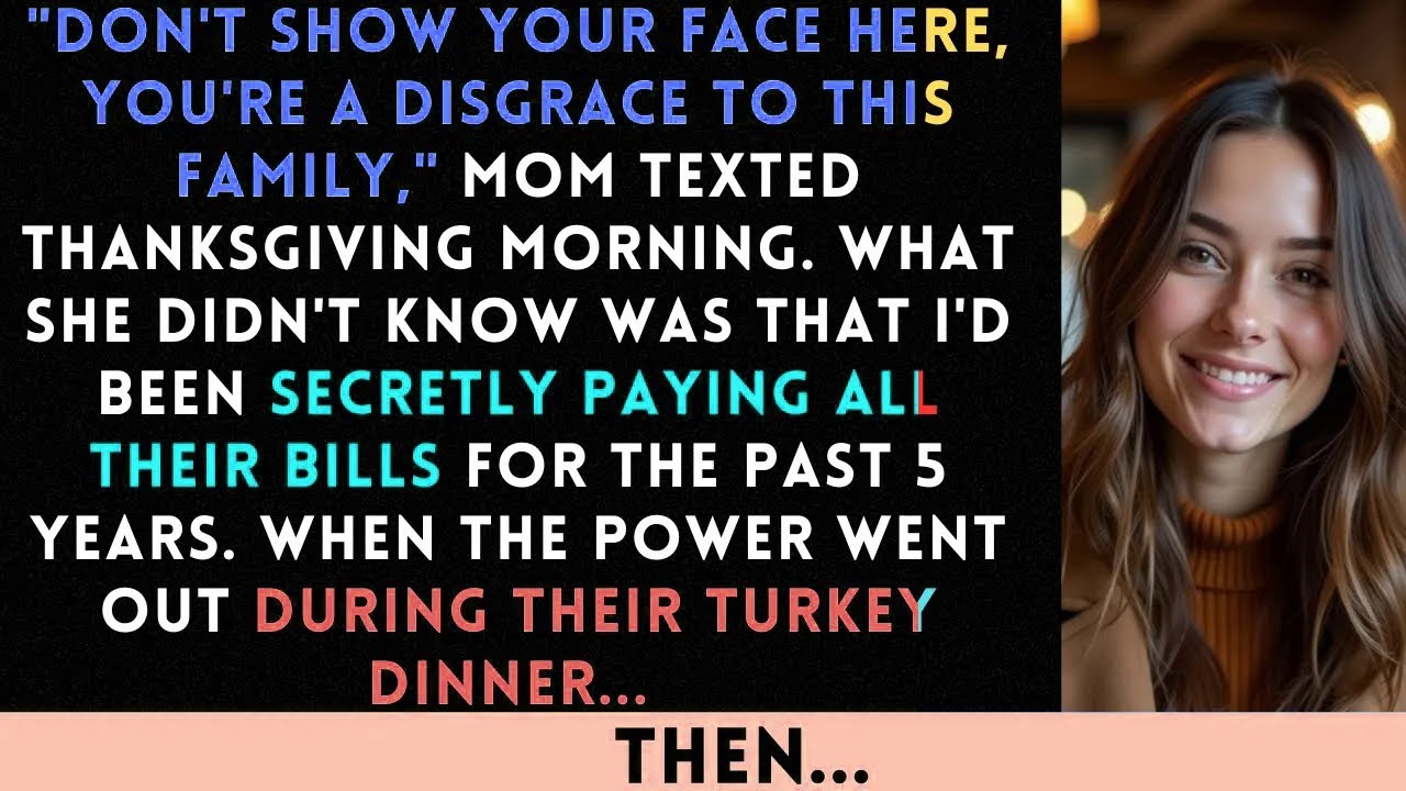 Mom Texted 'You're Banned From Thanksgiving, Loser.' When Their Lights Went Out, 97 Missed Calls...