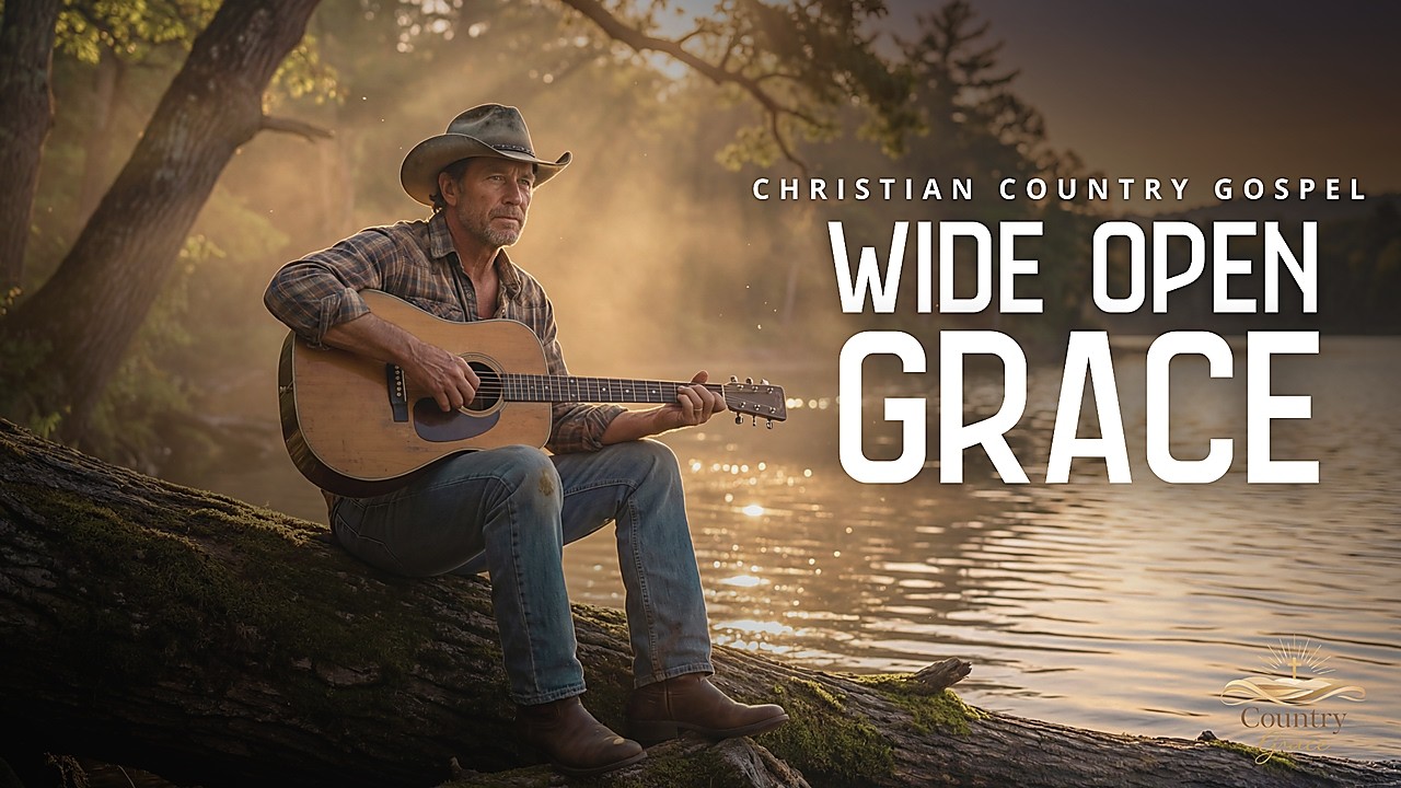 Wide Open Grace ✝️ | Peaceful Christian Country Gospel (Acoustic Worship)
