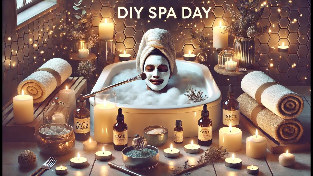Ultimate DIY Spa Day at Home! 🛁✨ How to Create a DIY Spa Day: Relax and Rejuvenate at Home 🌿🛁