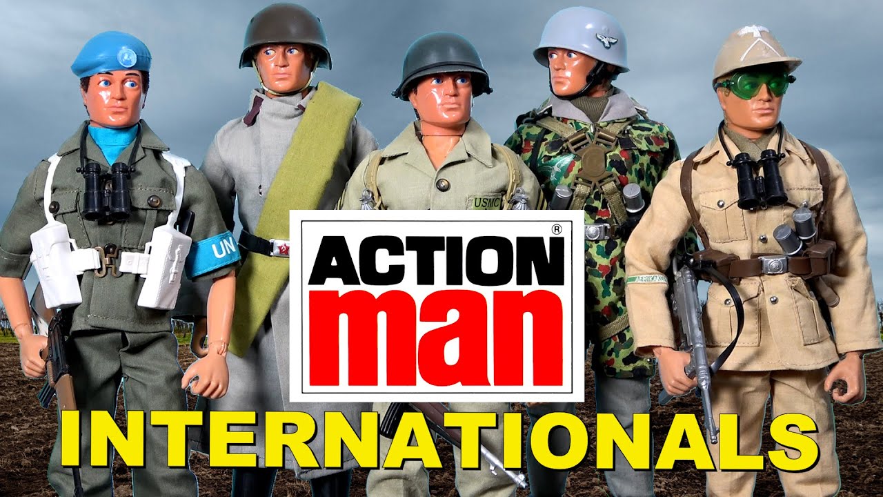 ACTION MAN Internationals от Palitoy