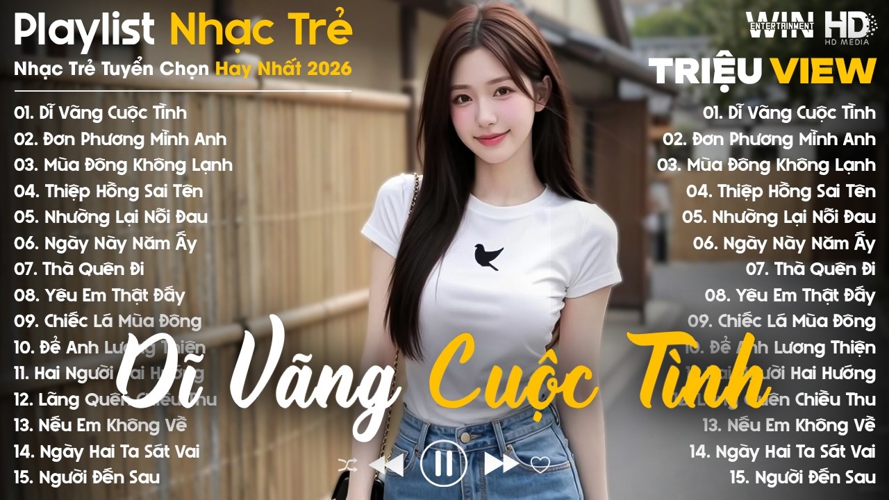 Dĩ Vãng Cuộc Tình, Đơn Phương Mình Anh...- Nhạc Trẻ Ballad Buồn Tâm Trạng Hot TikTok TRIỆU VIEW