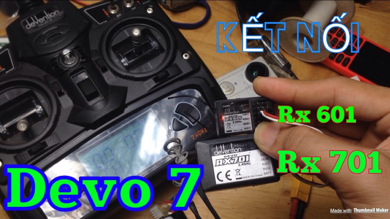 Kết nối Devo7 với Rx 701, Rx 601 - KimGuNi
