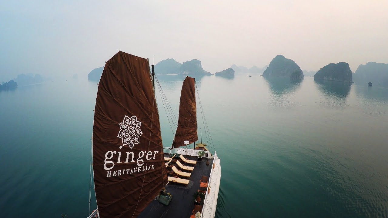 Ha Long Bay - Skycam Drone View
