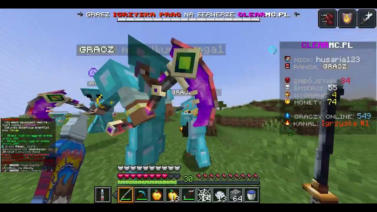 Minecraft clearmc z radkiem