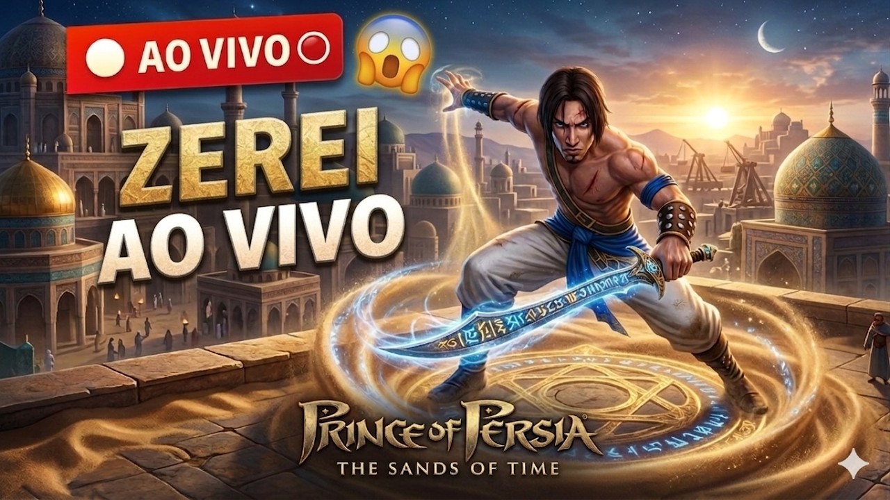 🔴 LIVE - 🗡️ Prince of Persia: The Sands of Time AO VIVO | Clássico do PS2